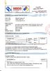 China Changshu Yaoxing Fiberglass Insulation Products Co., Ltd. certification